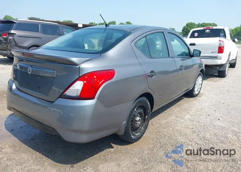 2019 Nissan Versa 1.6 S+ из США, поврежденный, VIN 3N1CN7AP7KL800712